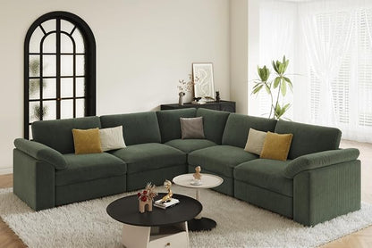 EASE MOOSE Oversized Modular Sectional Sofa, Extra Large L Shape Sectional - Image 4
