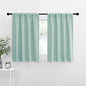 NICETOWN RV Blackout Curtains for Camper Windows, Aqua Blue, Short Blackout by NICETOWN