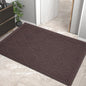 Sturdy Front Door Mat, Absorbent Muddy Dirt Resist Welcome Door Mats Outdoor by HIYARD