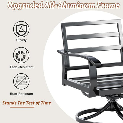 HOMREST Outdoor Swivel Rocker Patio Chairs - Image 8