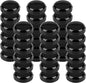 36-Pack Wrought Iron Patio Furniture Feet Caps 1-1/2 inch Round Plastic Outdoor by PETOX