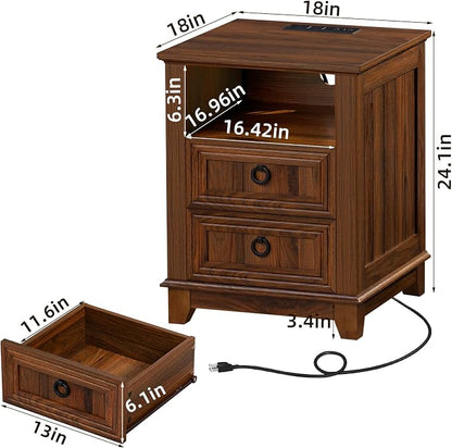 Farmhouse Coffee Table Set of 3, Furniture Set - Image 3