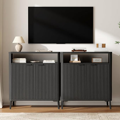 Fatmok Fluted Buffet Cabinet - Image 3