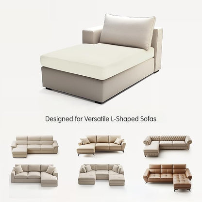 Hokway Stretch Chaise Cover Individual Couch Cushion Slipcovers Reversible - Image 9