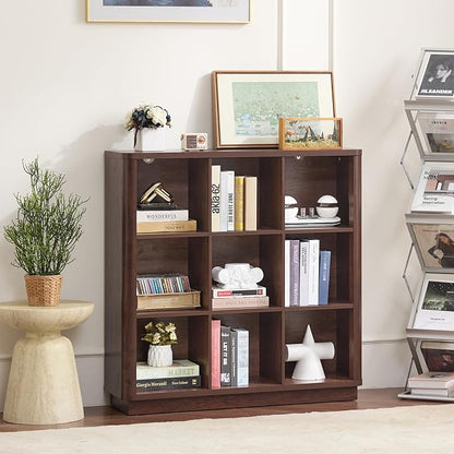 Joaxswe 9 Cube Bookshelf, 40.5" Wide Organizer Bookcase - Image 2
