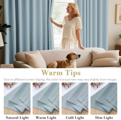 H.VERSAILTEX Blackout Curtains 84 inches Long - Image 5
