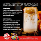 Fire Department Coffee - Skull Crushing Instant Espresso Coffee - Instant Coffee Packets Single Serve - Gives Back to Firefighters - Veteran Owned - Enjoy Hot or Cold (Pack of 10)
