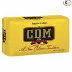 CDM Ground Coffee & Chicory Regular Grind, 13oz Bag (Pack of 12)