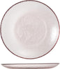 Fortessa Los Cabos Glass Dinnerware Collection, Salad Plate (Set of 4), 8 Inch, Pink