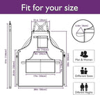 Kitchen Apron, Work Apron, Canvas, Multiple Pockets, Gardening, Painting, BBQ, Artist, Carpenter, Sizes M to XXL, Purple