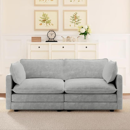 ROWHY 78'' Sectional 2 Seat Cloud Loveseat by ROWHY