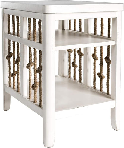 Liberty Furniture Dockside II Chair Side End Table, W18 x D24 x H26, Coastal - Image 2