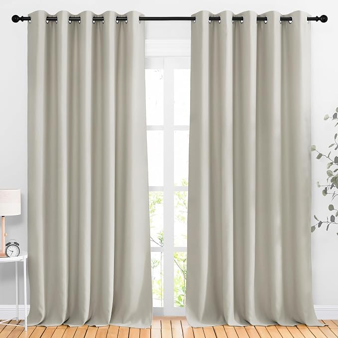 NICETOWN Blackout Sliding Door Curtains by NICETOWN