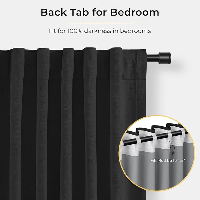 INOVADAY 100% Blackout Curtains - Image 5