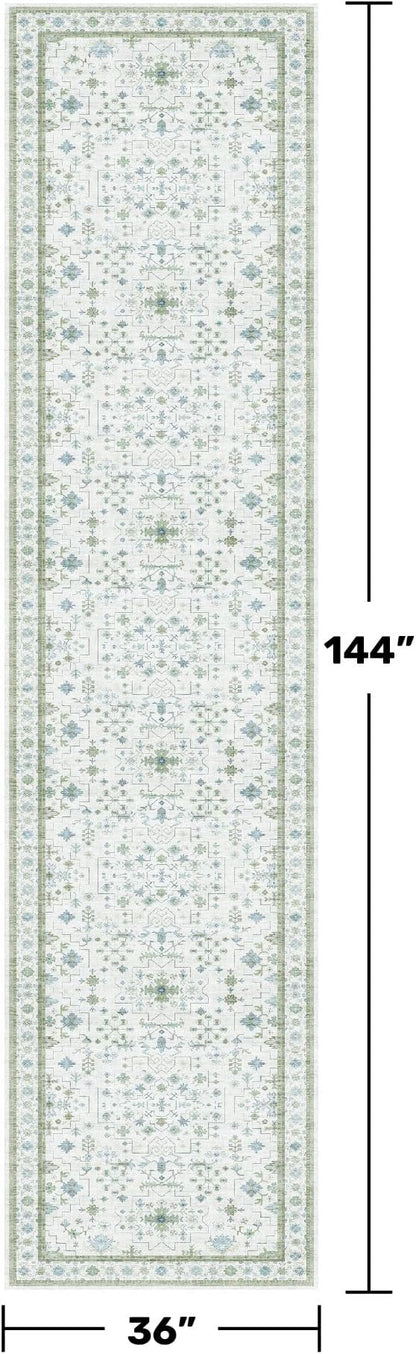 Oushak 3x12 Wide Hallway Runner Rug - Image 2