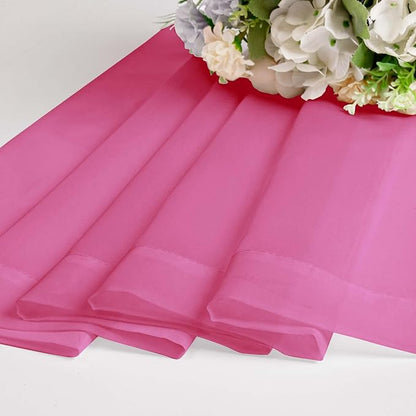 Hot Pink Sheer Curtains 84 Inches Long - Image 7
