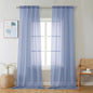 Chyhomenyc Sheer Curtains 96 inches Long 2 Panels by Chyhomenyc