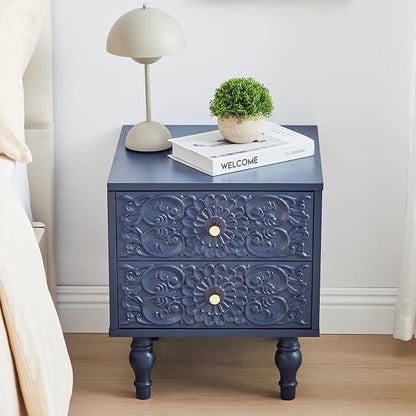 Nightstand, Farmhouse Bedside Table - Image 4