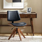 HULALA HOME Faux Leather Home Office Chair by HULALA+HOME