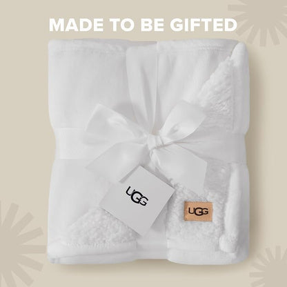 UGG Nita King Blanket, Reversible Plush Fleece, UGG Fluff Plush Face, Smooth - Image 3