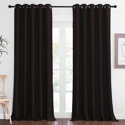 NICETOWN Blackout Curtains 84 Inch Length, Thermal Insulated Curtains by NICETOWN