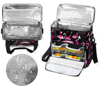 cfpolar Coffee Maker Storage Bag, Waterproof Travel Carrying Storage Tote Bag Organizer Case, Compatible with K-Mini or K-Mini Plus, And Suitable for Other Accessories， With Pockets for K-Cup Pods