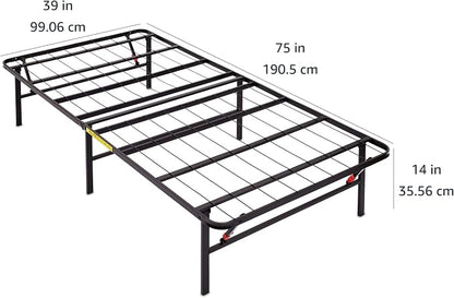 Amazon Basics Foldable Metal Platform Bed Frame - Image 3