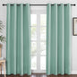 NICETOWN Blackout Curtains 84 Inch Length, Thermal Insulated Room Darkening by NICETOWN