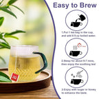 TEARELAE - Passion Flower Tea, 50 Count - Pure Passionflowers Leaves Tea Bags - Pasiflora Tea for Relaxation & Sleep- Non-GMO - Caffeine-Free