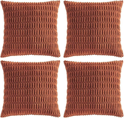 Fancy Homi 4 Packs Decorative Throw Pillow Covers by Fancy+Homi