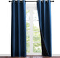 NICETOWN Moroccan Blue Full Shade Curtain Panels, Pair of Thermal Insulated & by NICETOWN