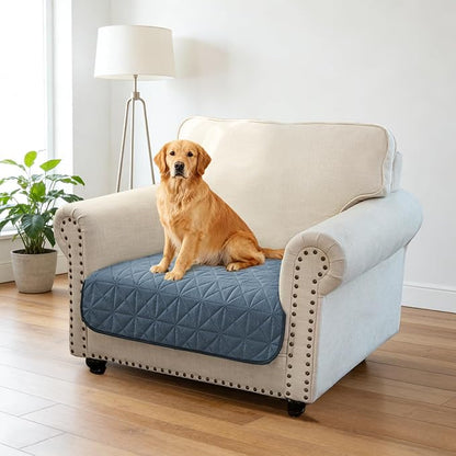 Ameritex Sofa Cover Waterproof for Seats Couch Cover for Dogs Pet Couch Cover - Image 5
