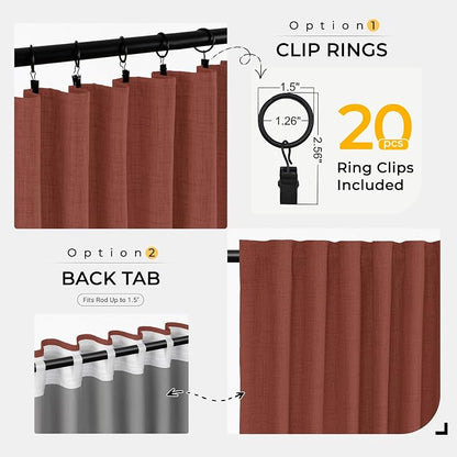 INOVADAY 100% Blackout Curtains - Image 3