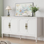 FansaFurn Sideboard with 4 Doors, Mid-Century Console Table with Adjustable by FansaFurn