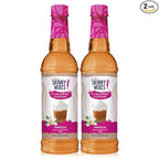 Jordan's Skinny Syrups Sugar Free Coffee Syrup, Vanilla Flavor Drink Mix, Zero Calorie Flavoring for Chai Latte, Protein Shake, Food and More, Gluten Free, Keto Friendly, 25.4 Fl Oz, 2 Pack