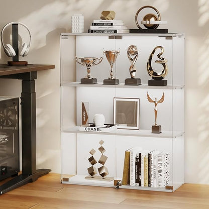 VersionTECH. Glass Display Cabinet - Image 7