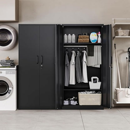 Letaya Metal Wardrobe Cabinets - Image 4