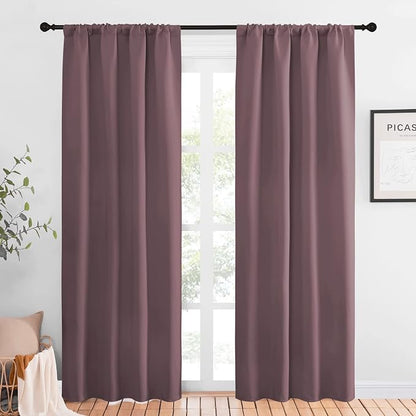 NICETOWN Blackout Curtains for Living Curtains, Window Treatment Thermal by NICETOWN