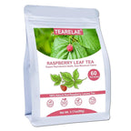 TEARELAE - Raspberry Leaf Tea - 1.5g x 60 Count - Premium Red Raspberry Leaves Tea Bags - Promote a Healthy Pregnancy, Ease Menstrual Cramp - Non-GMO - Caffeine-Free