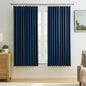Pinch Pleated Curtains 63 Inches Long 2 Panels Set, Thermal Insulated Blackout by KEQIAOSUOCAI