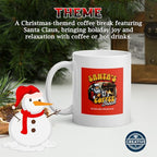 11 OZ Novelty Coffee Mugs - Christmas Gift (Christmas-themed coffee break)