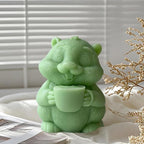Squirrel Molds Animal Resin Mold - Resin Casting Silicone Molds for Home Decor & Candle Making Wave Spiral Mold