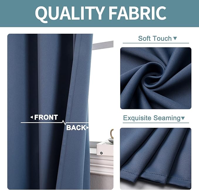 ChrisDowa Small Blackout Curtains - Image 4