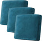 H.VERSAILTEX Velvet Stretch Couch Cushion Cover Plush Cushion Slipcover by HVERSAILTEX