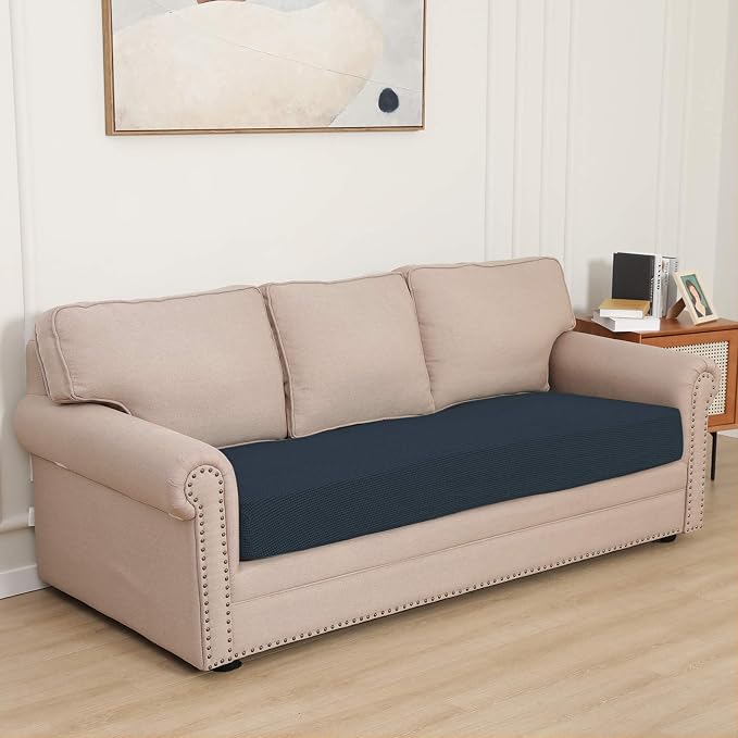 Easy-Going Stretch 1 Piece Couch Cushion Cover - Image 2