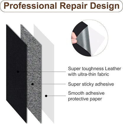 Numola Leather Repair Patch 8×11 inch Self-Adhesive Leather Repair Tape - Image 3