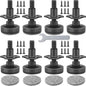 Anwenk Adjustable Leveling Feet Furniture Levelers Table Feet Heavy Duty Leg by Anwenk
