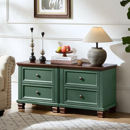 SAVOR LIFE Farmhouse Nightstand - Image 6