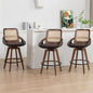 Set of 3 Bar Stools Counter Height by KUNZENTLIVING