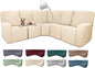 100% Waterproof Sectional Recliner Couch Covers by ROFASVCO